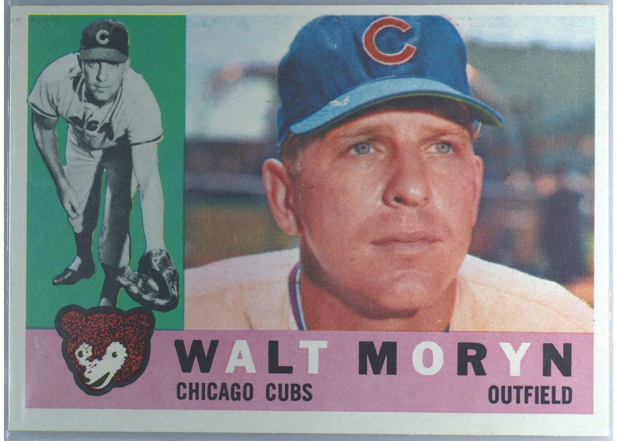 1960 Topps #74 Walt Moryn, Chicago Cubs