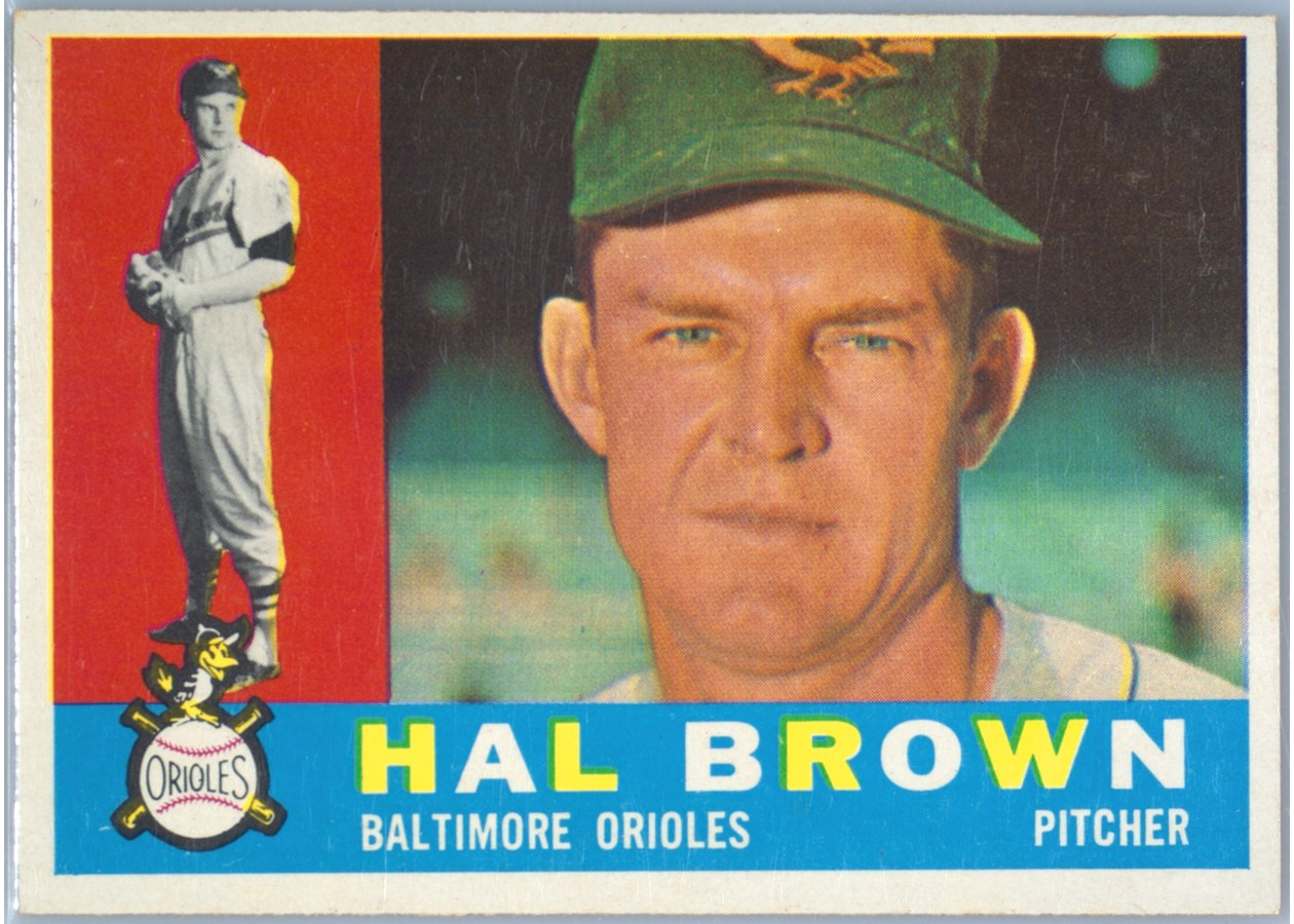 1960 Topps #89 Hal Brown, Baltimore Orioles