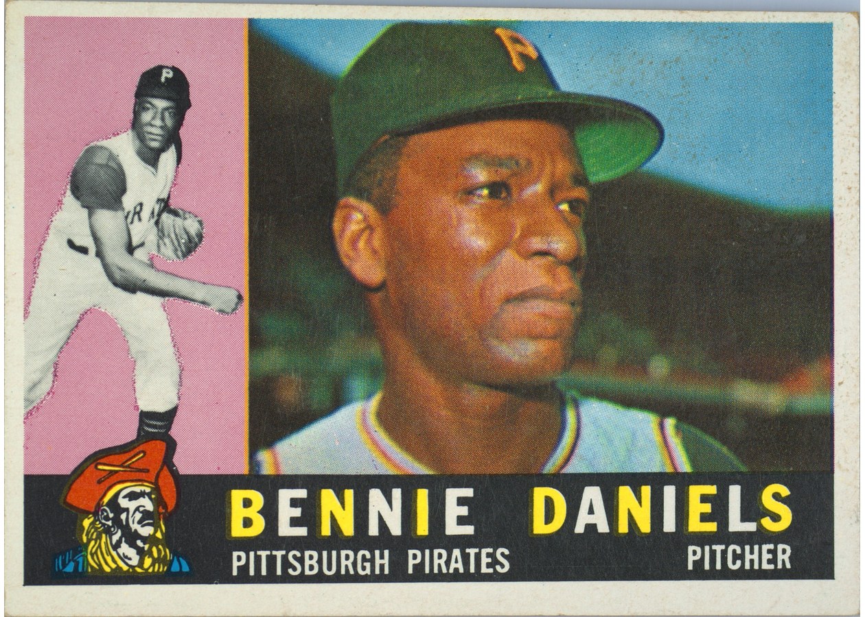 1960 Topps #91 Bennie Daniels, Pittsburgh Pirates