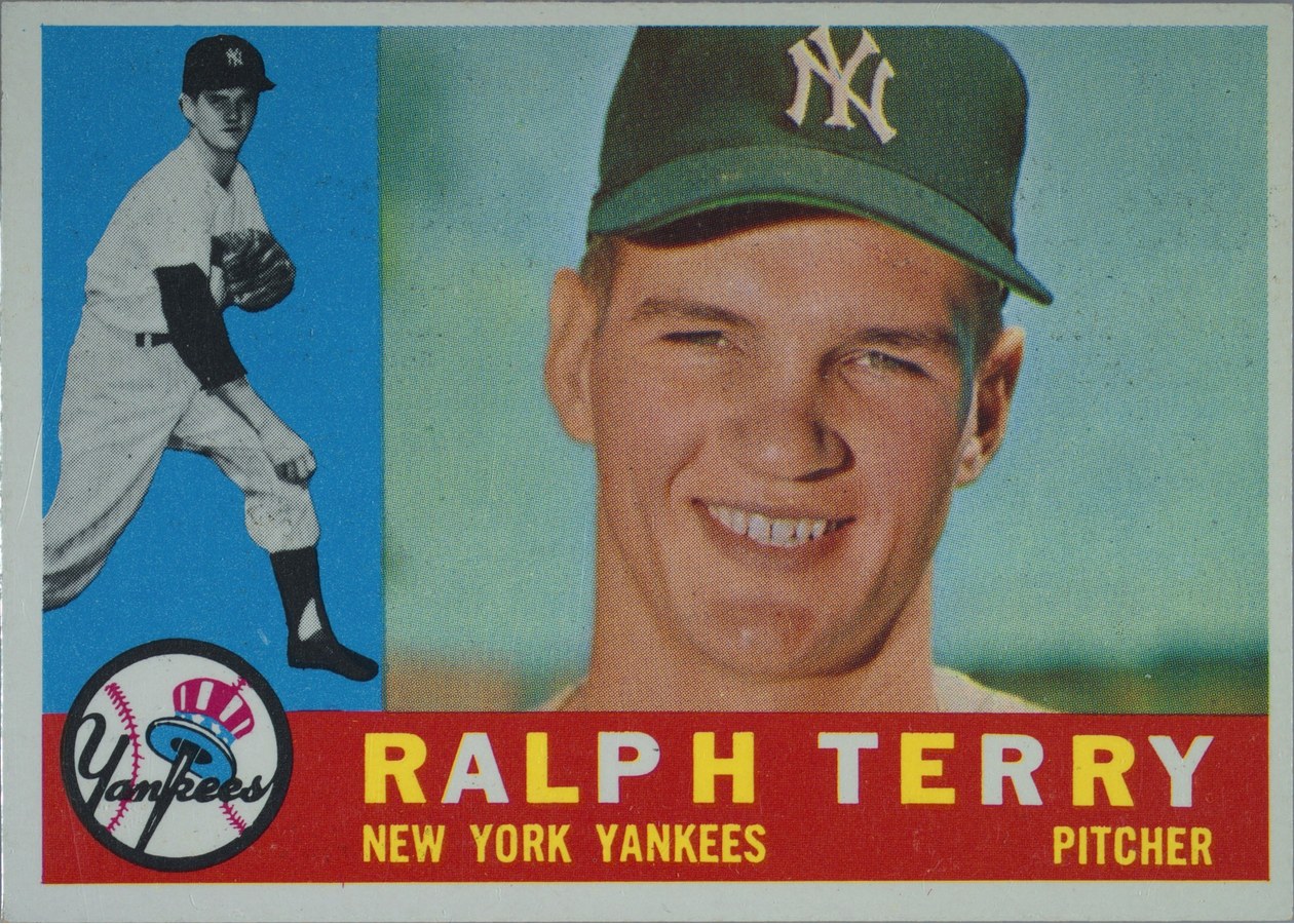 1960 Topps #96 Ralph Terry, New York Yankees
