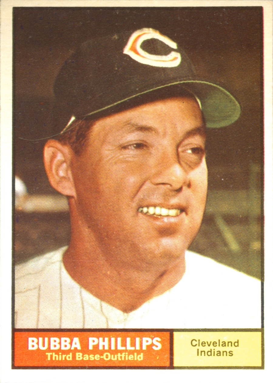 1961 Topps #101 Bubba Phillips, Cleveland Indians