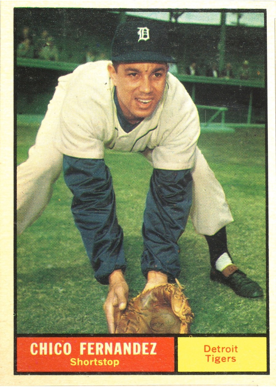 1961 Topps #112 Chico Fernandez, Detroit Tigers