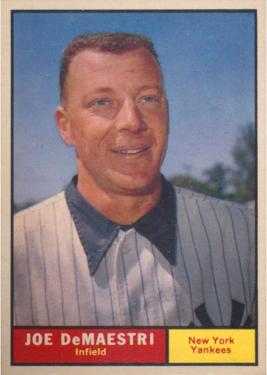 1961 Topps #116 Joe DeMaestri, New York Yankees