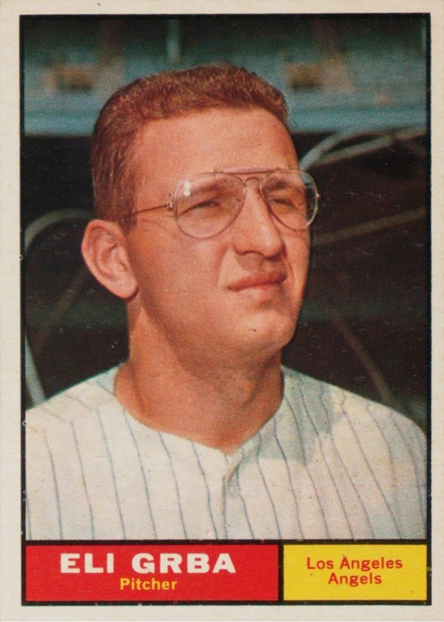 1961 Topps #121 Eli Grba, Los Angeles Angels