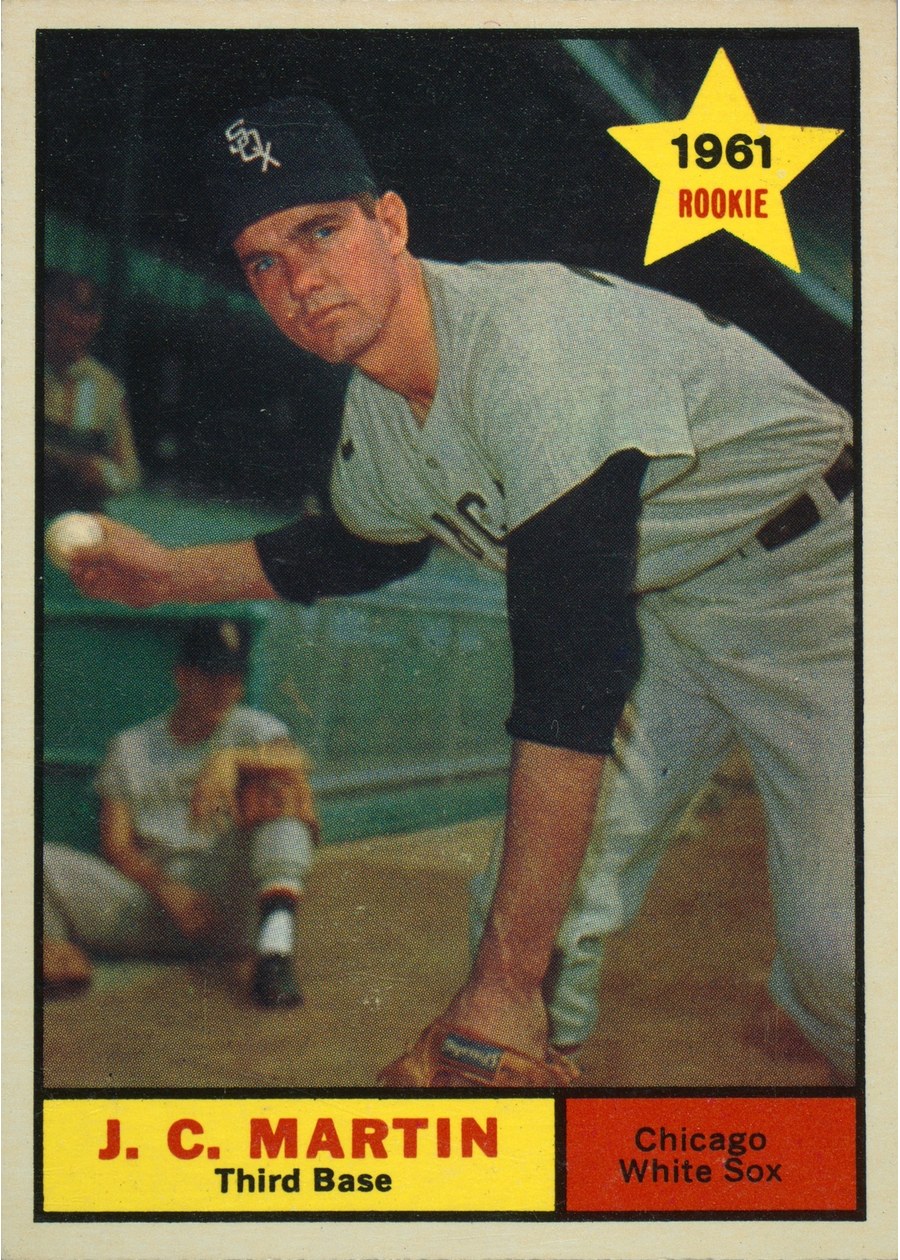 1961 Topps #124 J.C. Martin, Chicago White Sox
