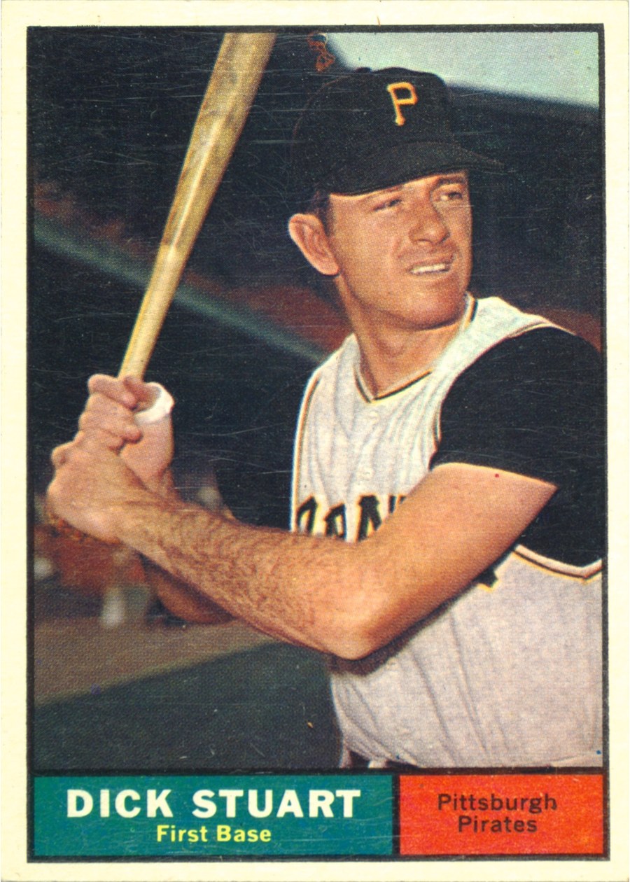 1961 Topps #126 Dick Stuart, Pittsburgh Pirates