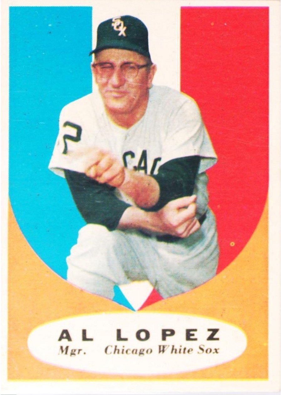 1961 Topps #132 Al Lopez, Chicago White Sox
