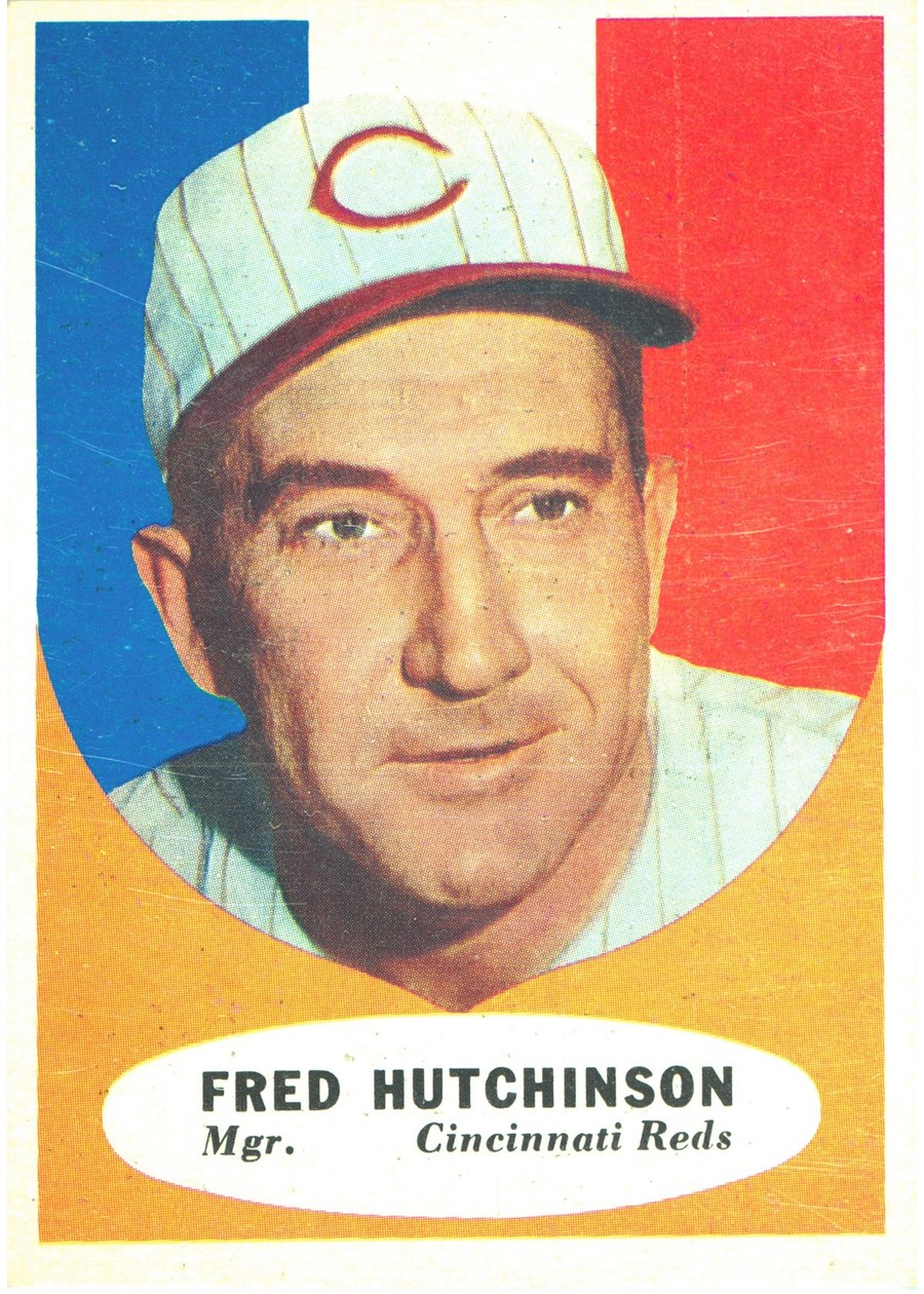 1961 Topps #135 Fred Hutchinson, Cincinnati Reds