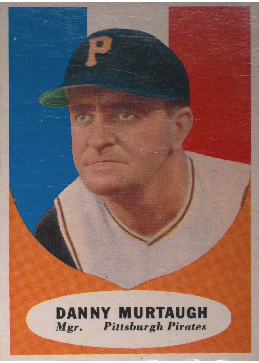 1961 Topps #138 Danny Murtaugh, Pittsburgh Pirates