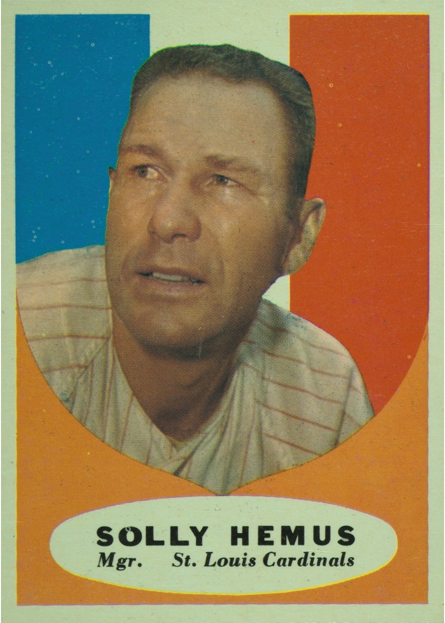 1961 Topps #139 Solly Hemus, St. Louis Cardinals