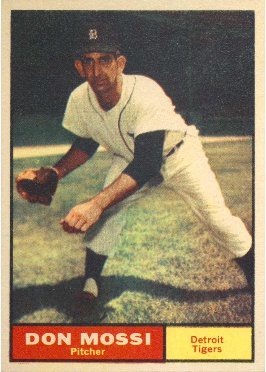 1961 Topps #14 Don Mossi, Detroit Tigers