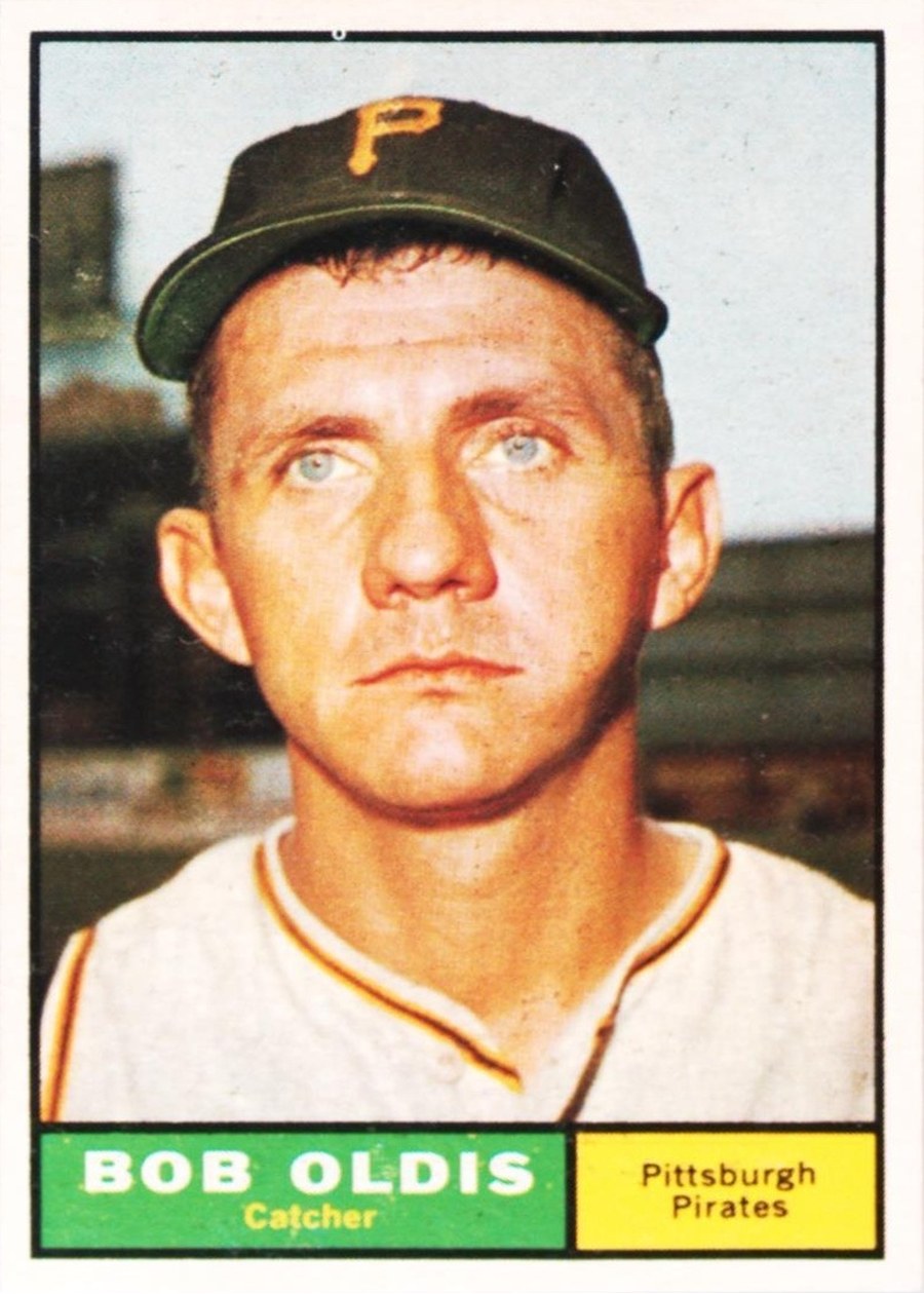 1961 Topps #149 Bob Oldis, Pittsburgh Pirates