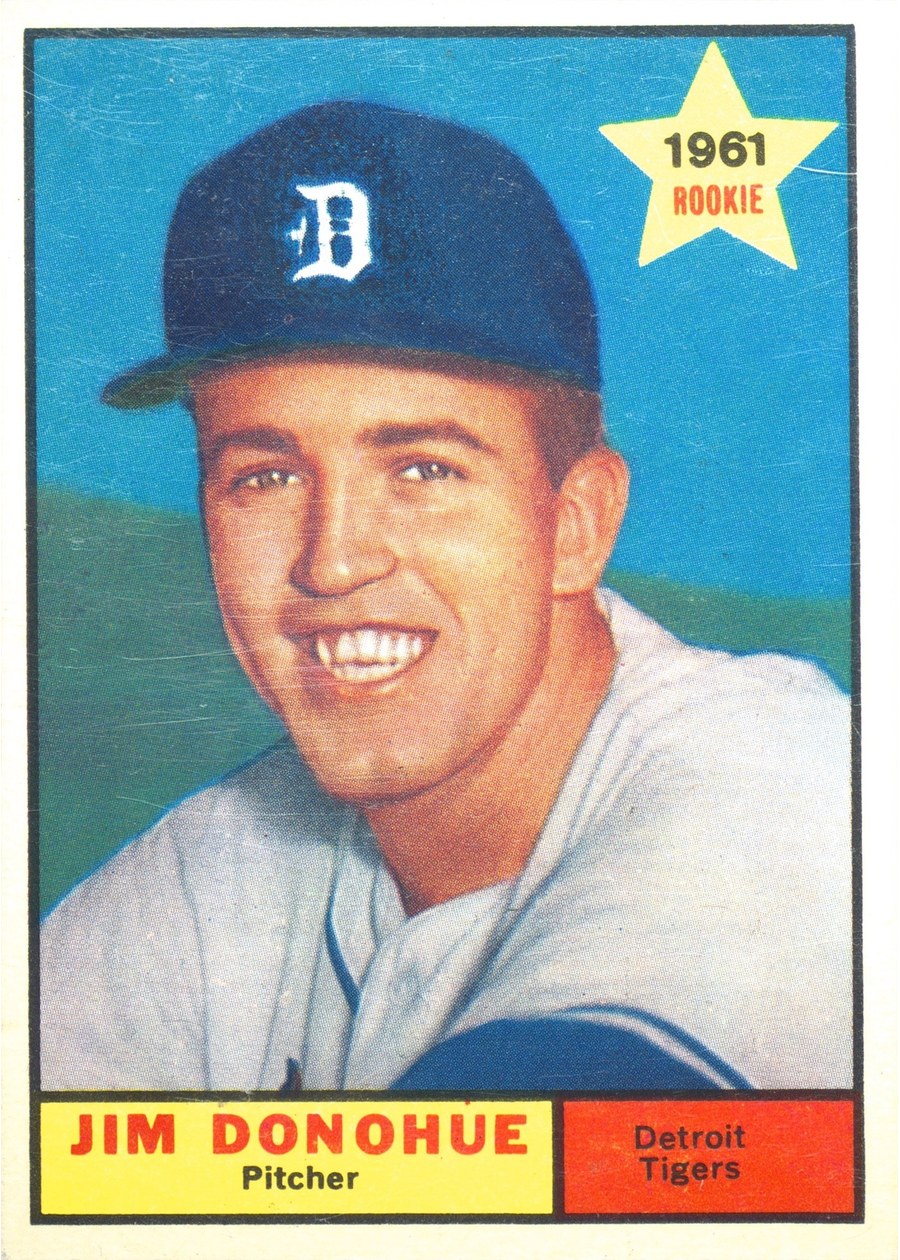 1961 Topps #151 Jim Donohue, Detroit Tigers