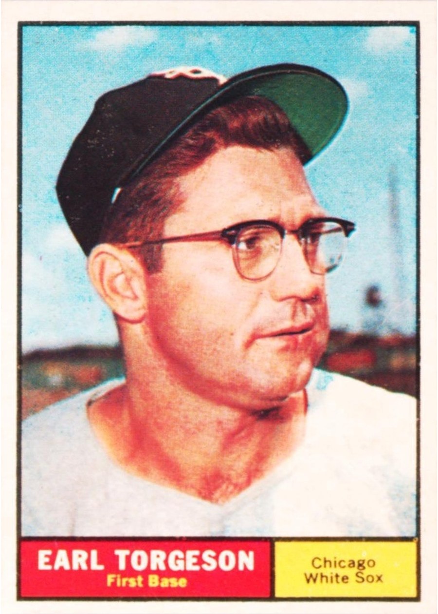 1961 Topps #152 Earl Torgeson, Chicago White Sox