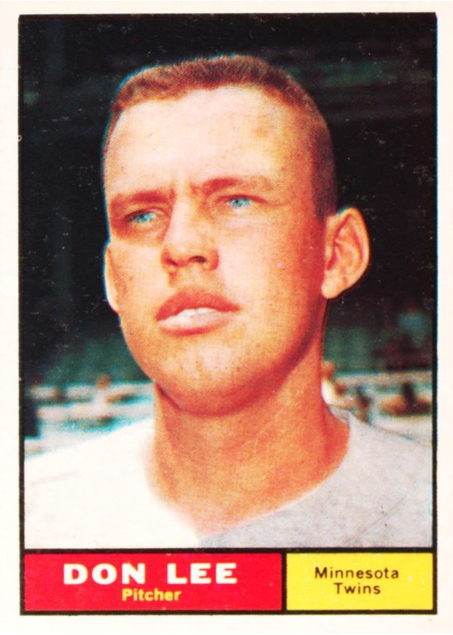 1961 Topps #153 Don Lee, Minnesota Twins