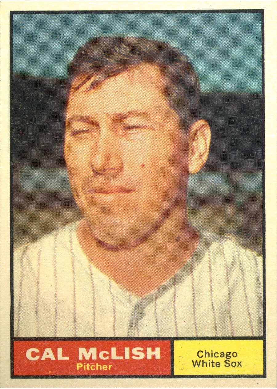 1961 Topps #157 Cal McLish, Chicago White Sox