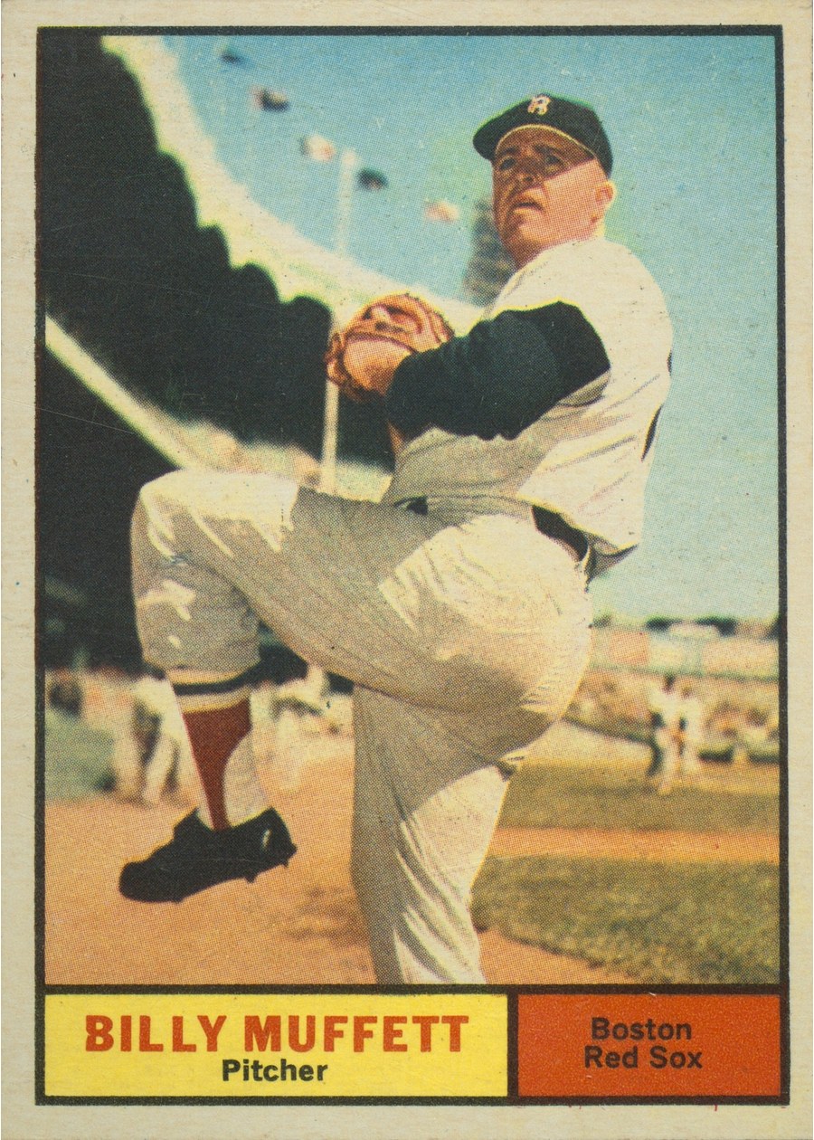 1961 Topps #16 Billy Muffett, Boston Red Sox