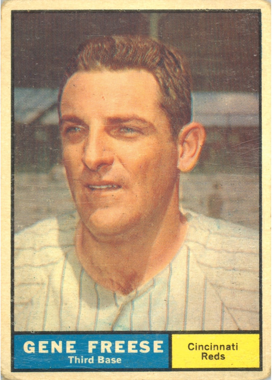 1961 Topps #175 Gene Freese, Cincinnati Reds
