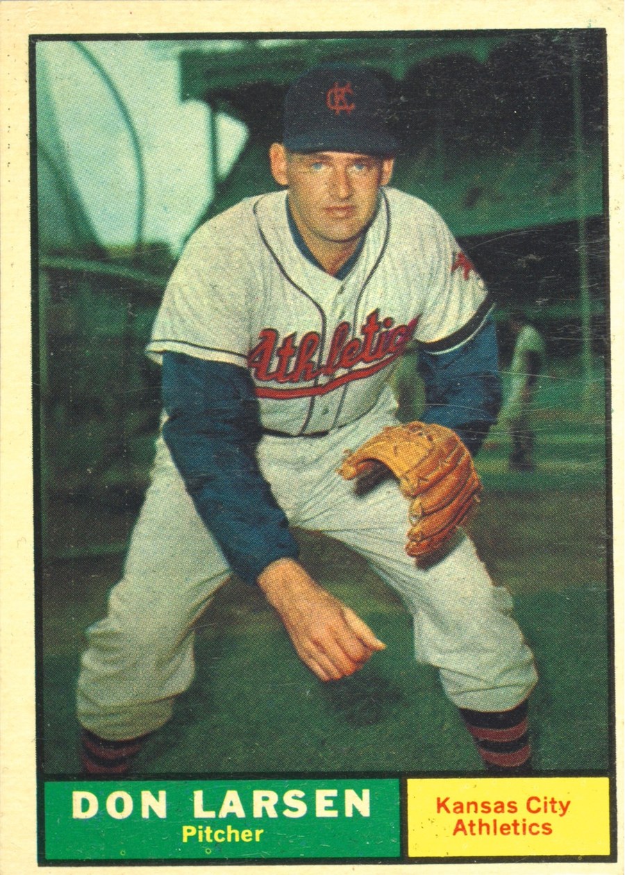 1961 Topps #177 Don Larsen, Kansas City Athletics
