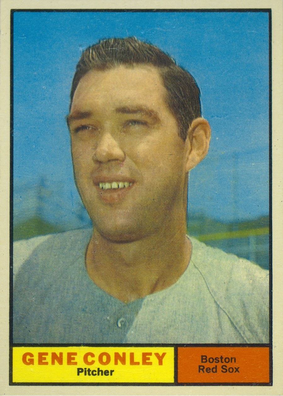 1961 Topps #193 Gene Conley, Boston Red Sox