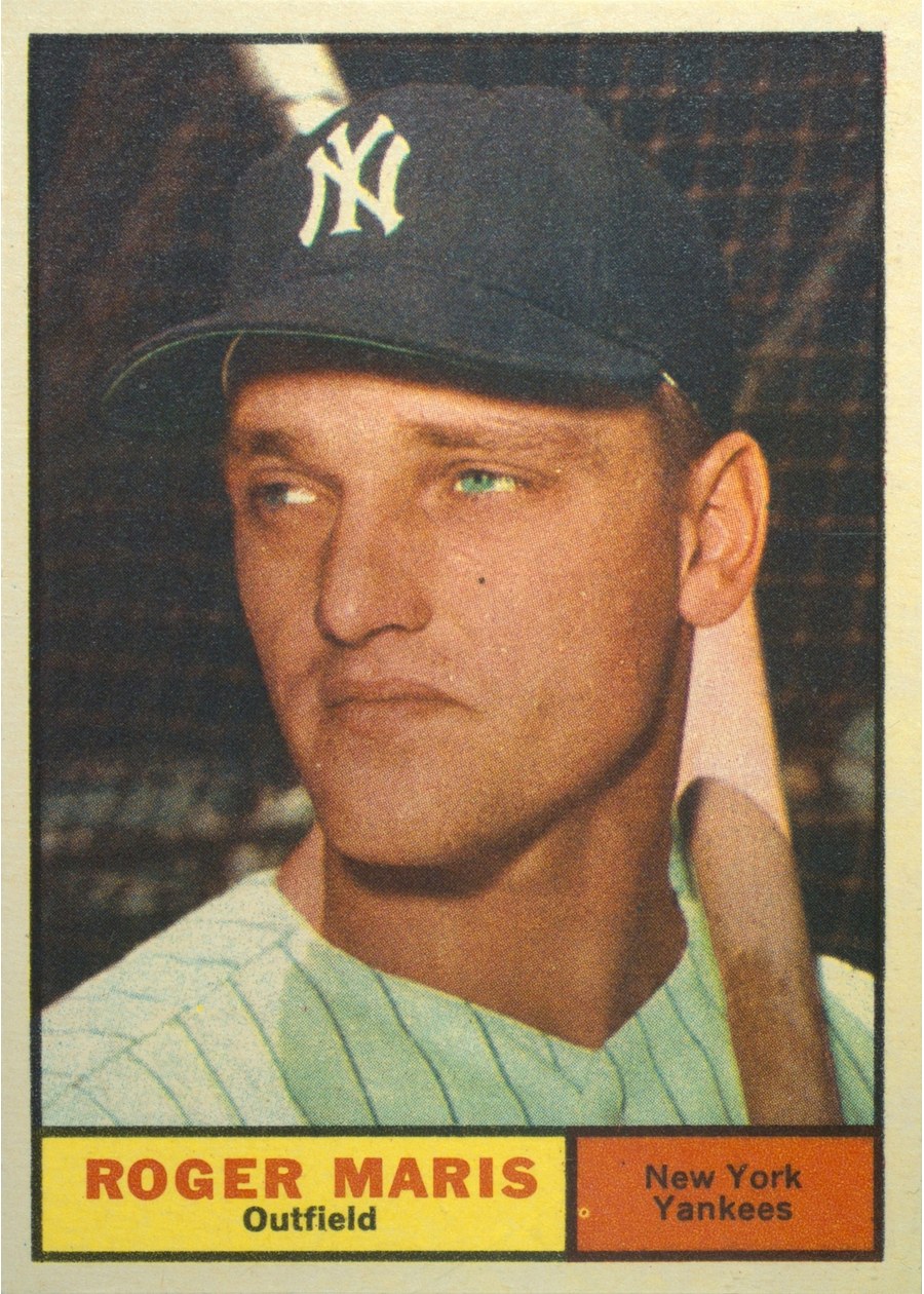 1961 Topps #2 Roger Maris, New York Yankees