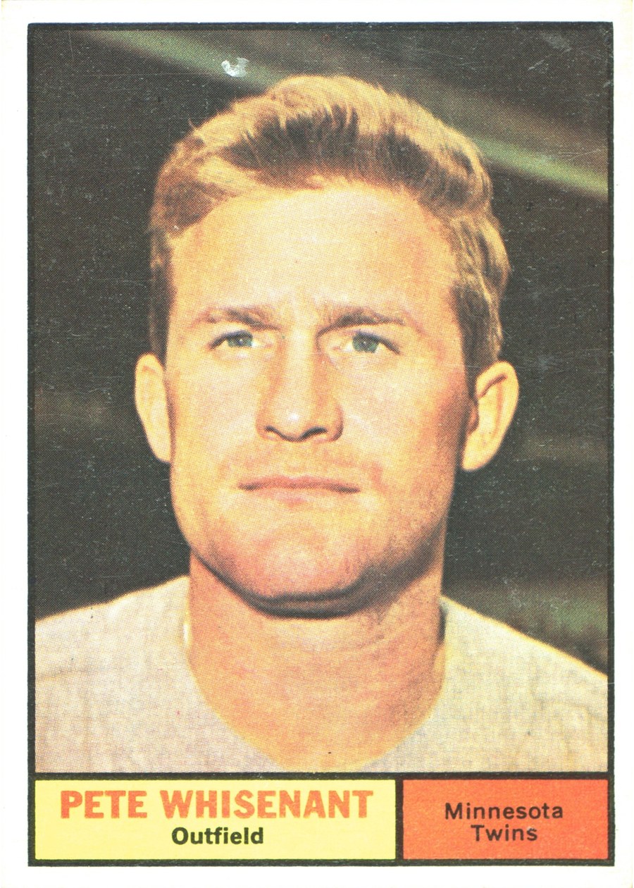 1961 Topps #201 Pete Whisenant, Minnesota Twins