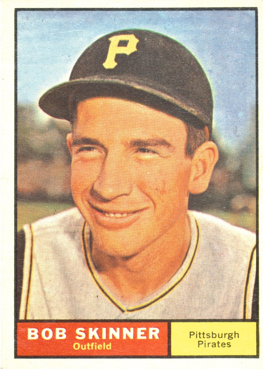 1961 Topps #204 Bob Skinner, Pittsburgh Pirates