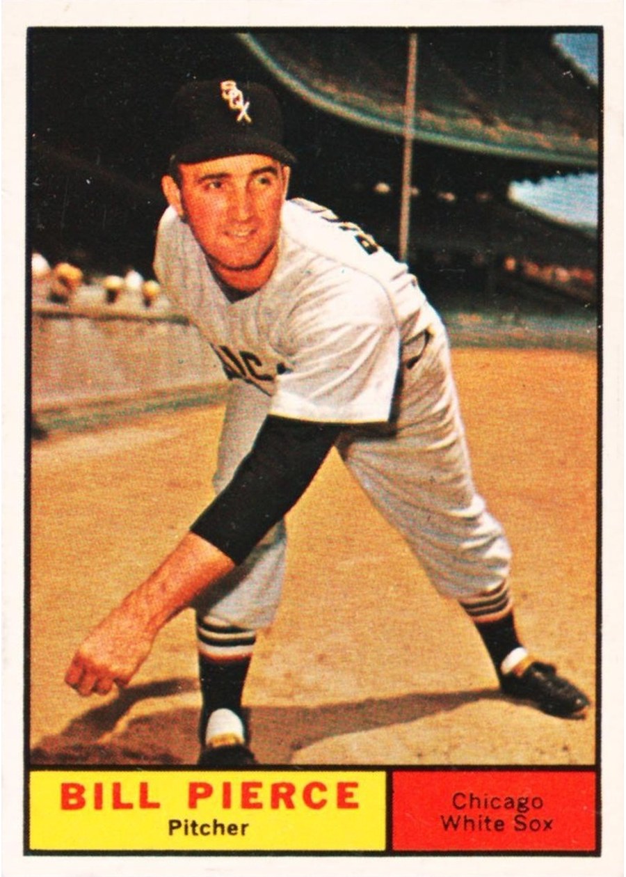 1961 Topps #205 Bill Pierce, Chicago White Sox