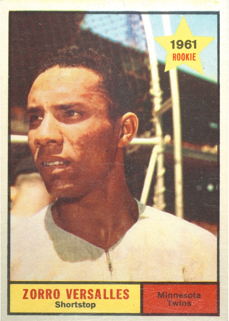 1961 Topps #21 Zorro Versalles, Minnesota Twins