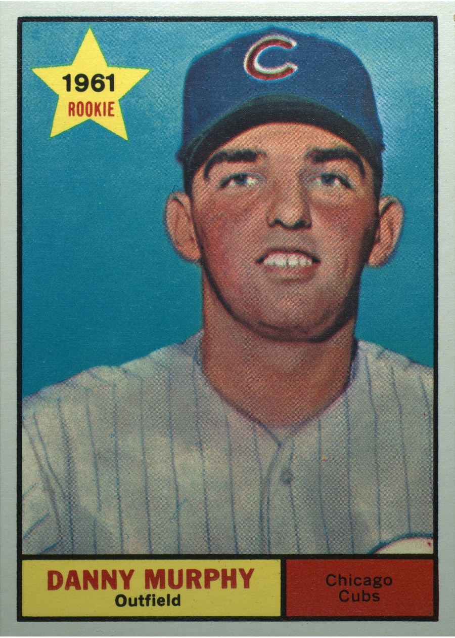 1961 Topps #214 Danny Murphy, Chicago Cubs