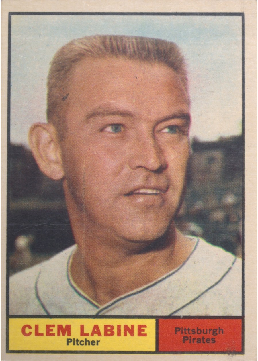 1961 Topps #22 Clem Labine, Pittsburgh Pirates