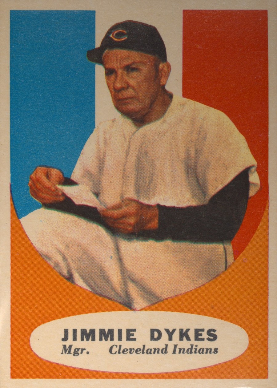 1961 Topps #222 Jimmie Dykes, Cleveland Indians