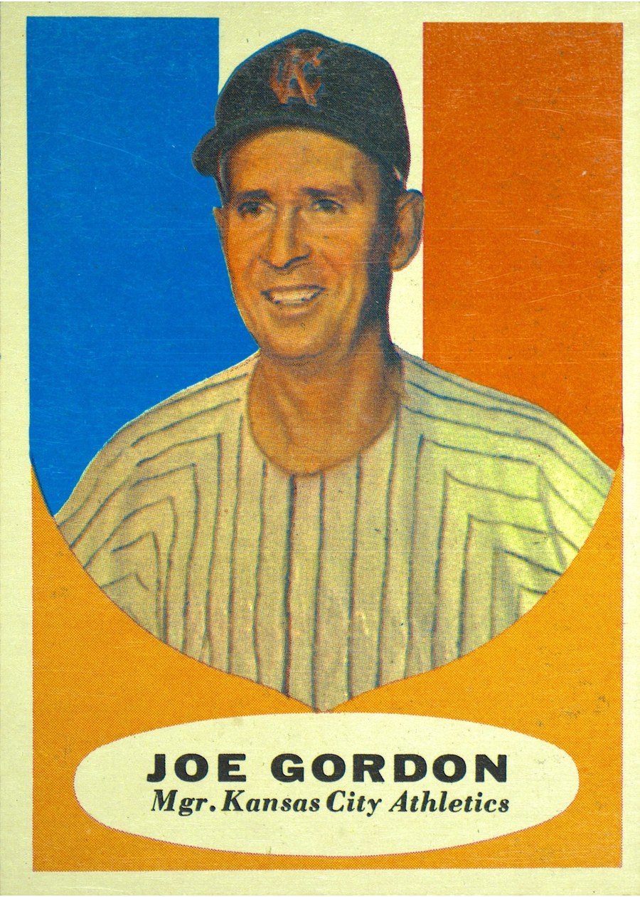 1961 Topps #224 Joe Gordon, Kansas City Athletics