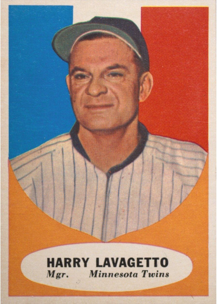 1961 Topps #226 Harry Lavagetto, Minnesota Twins