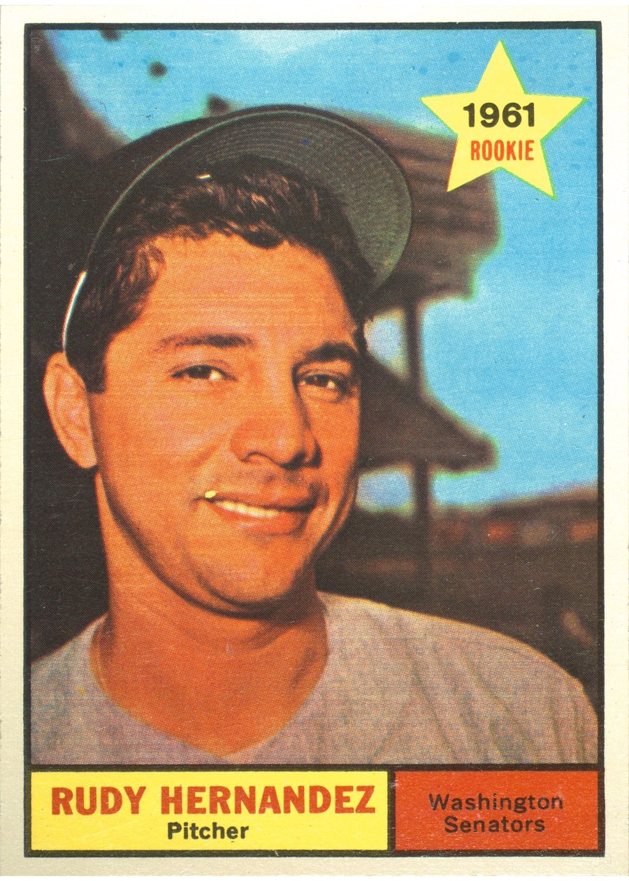 1961 Topps #229 Rudy Hernandez, Washington Senators