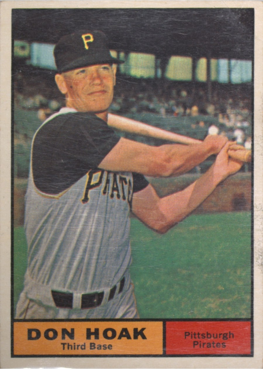 1961 Topps #230 Don Hoak, Pittsburgh Pirates
