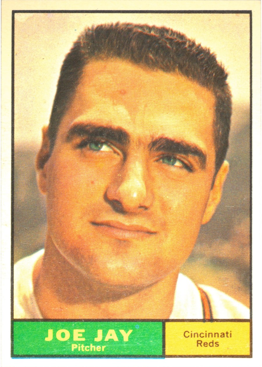 1961 Topps #233 Joe Jay, Cincinnati Reds
