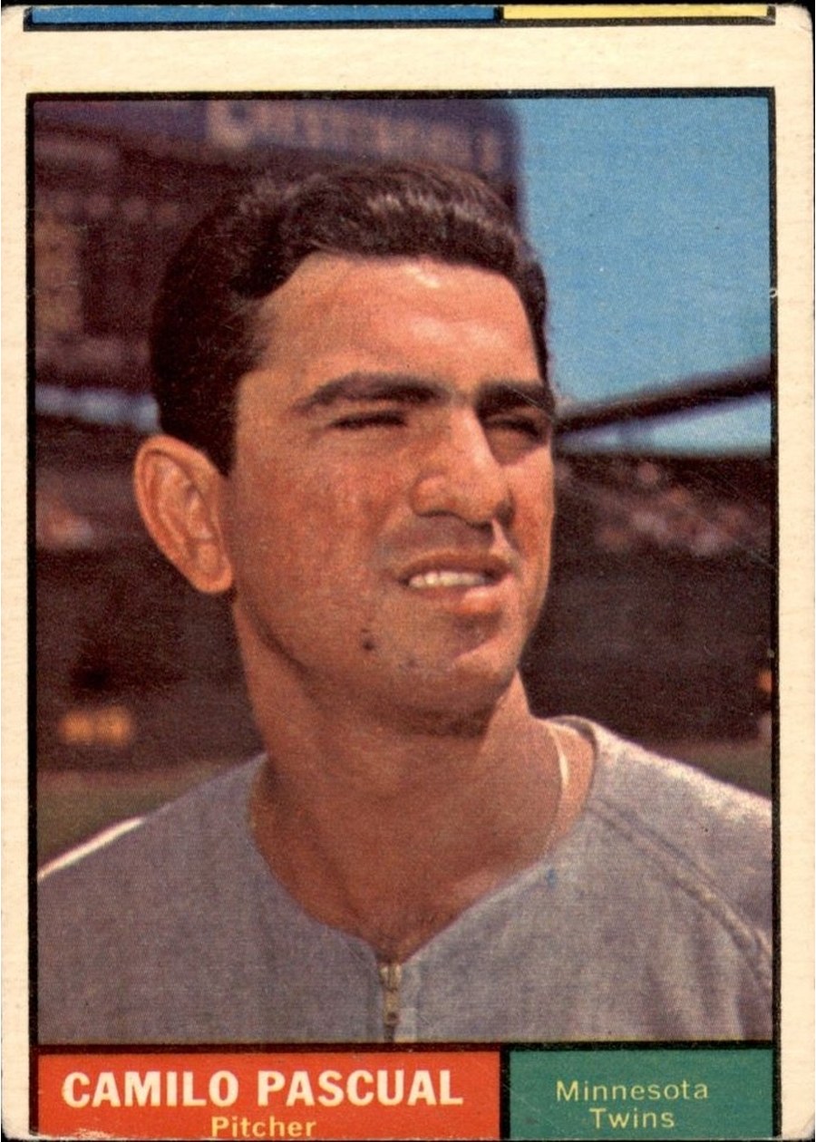1961 Topps #235 Camilo Pascual, Minnesota Twins