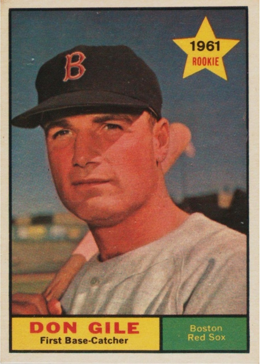 1961 Topps #236 Don Gile, Boston Red Sox