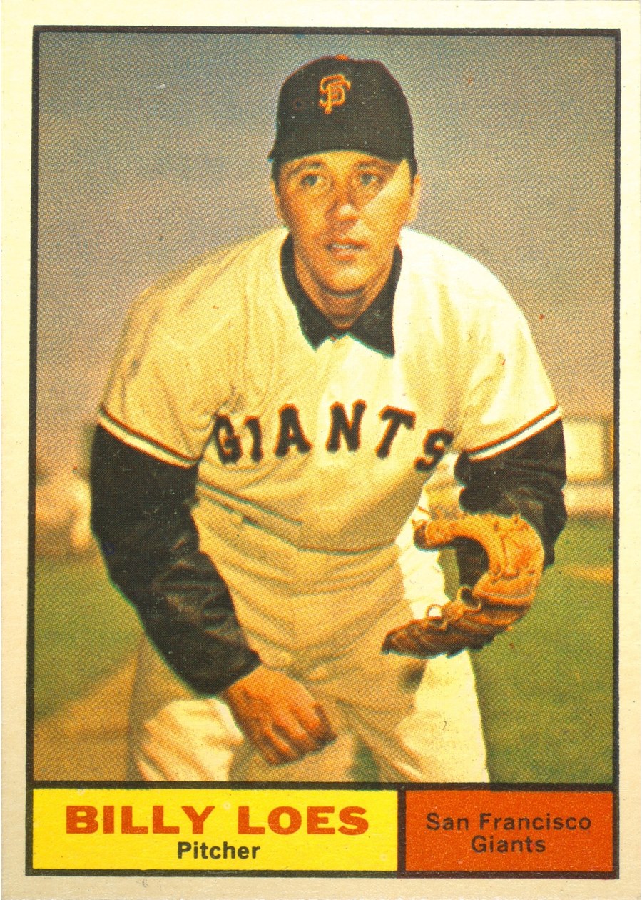 1961 Topps #237 Billy Loes, San Francisco Giants
