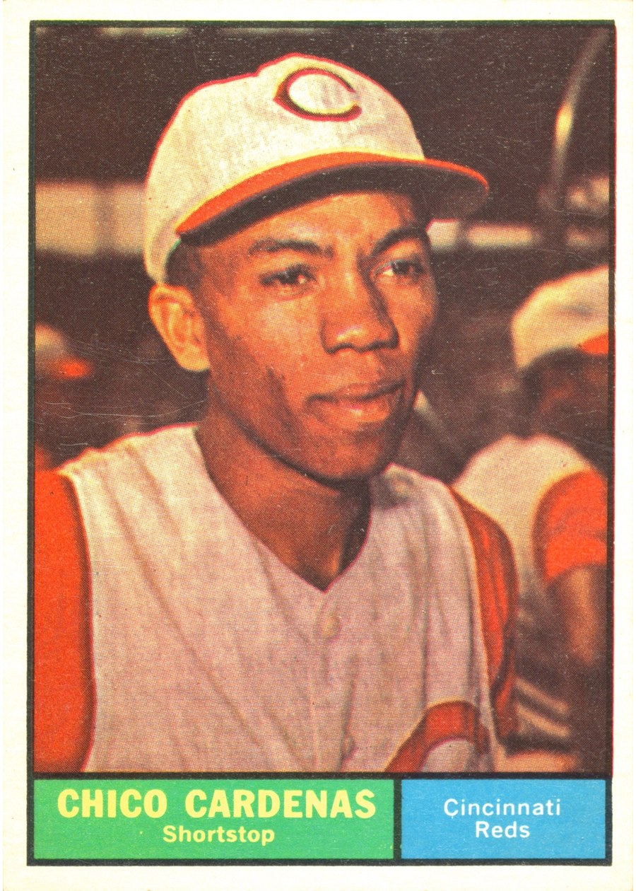 1961 Topps #244 Chico Cardenas, Cincinnati Reds