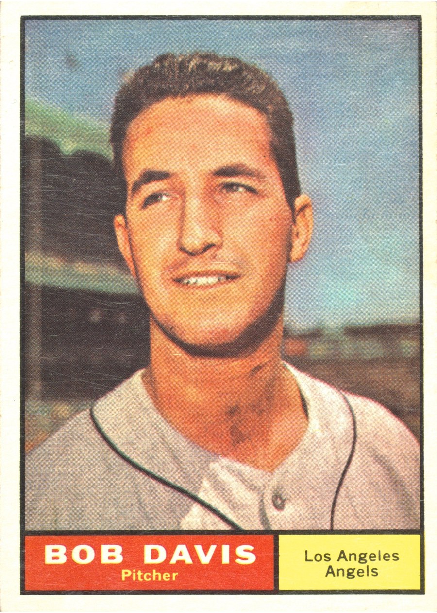 1961 Topps #246 Bob Davis, Los Angeles Angels