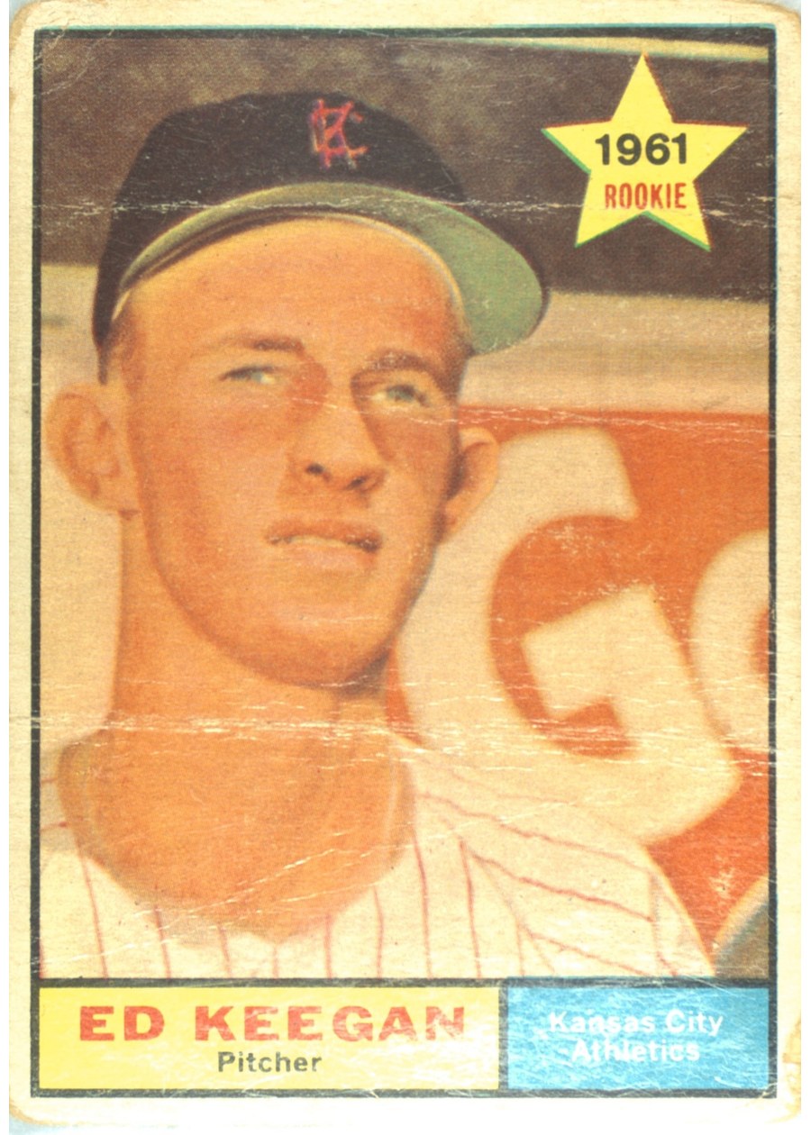 1961 Topps #248 Ed Keegan, Kansas City Athletics