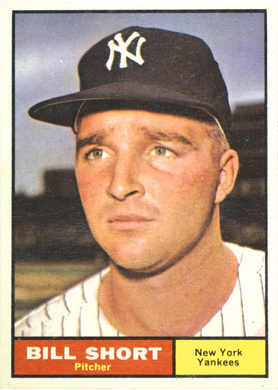 1961 Topps #252 Bill Short, New York Yankees