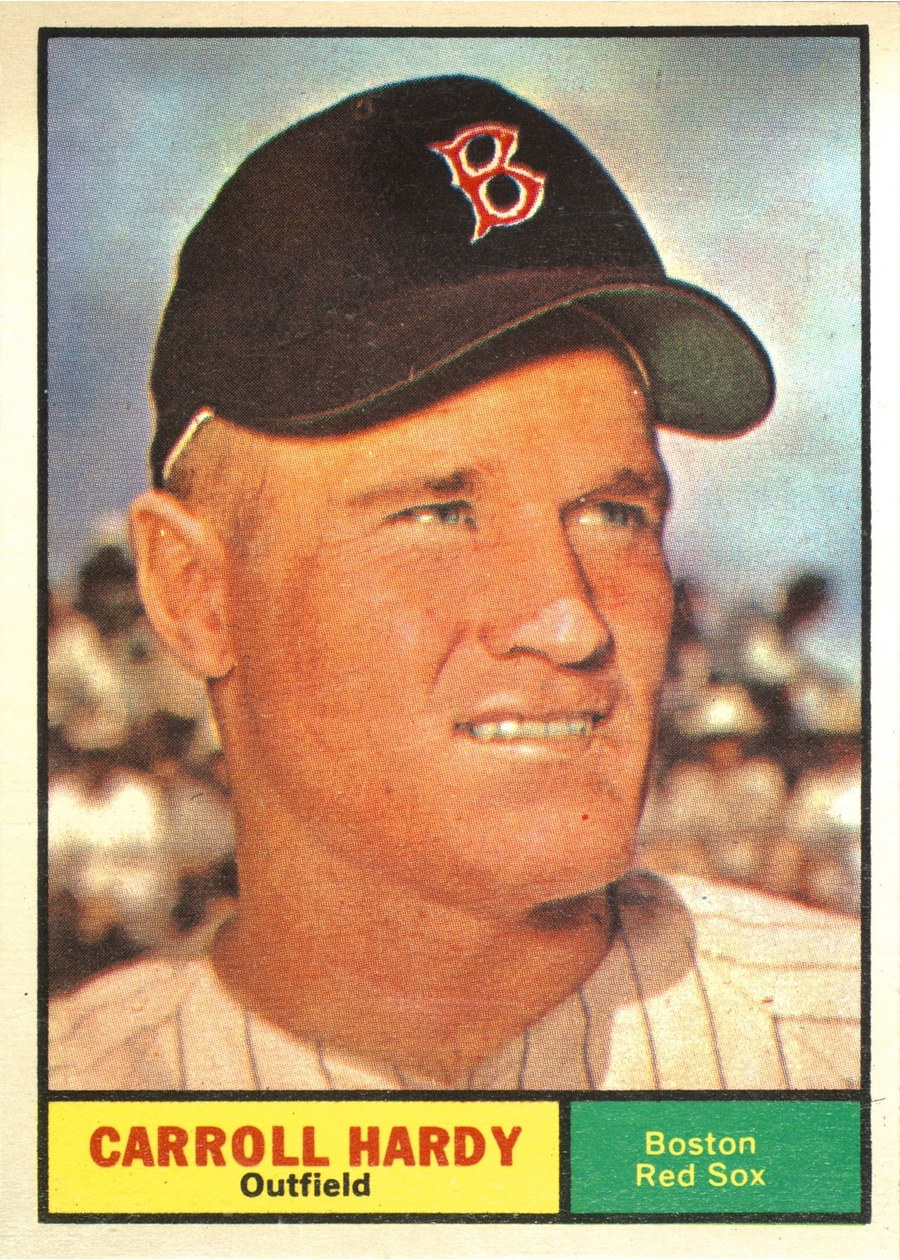 1961 Topps #257 Carroll Hardy, Boston Red Sox