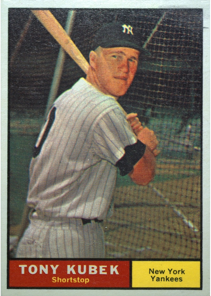 1961 Topps #265 Tony Kubek, New York Yankees