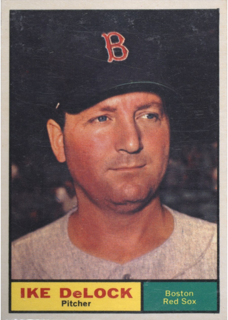 1961 Topps #268 Ike DeLock, Boston Red Sox