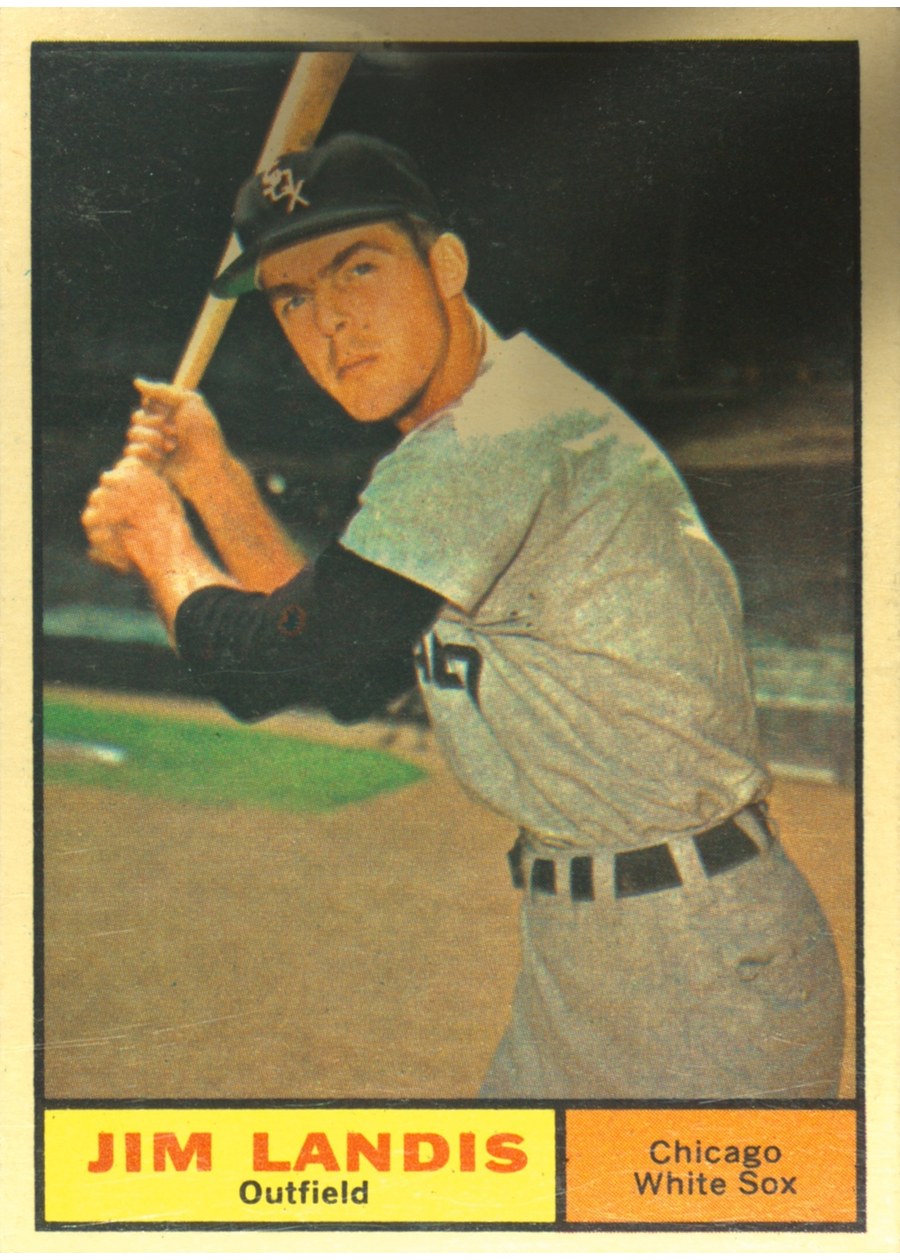 1961 Topps #271 Jim Landis, Chicago White Sox