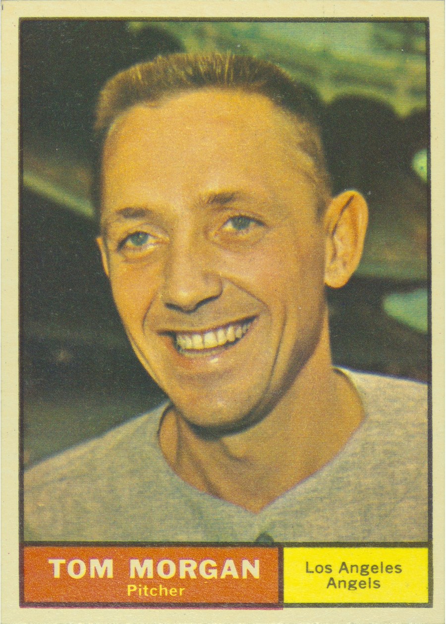 1961 Topps #272 Tom Morgan, Los Angeles Angels
