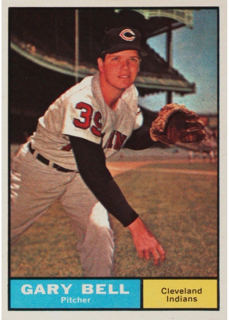 1961 Topps #274 Gary Bell, Cleveland Indians